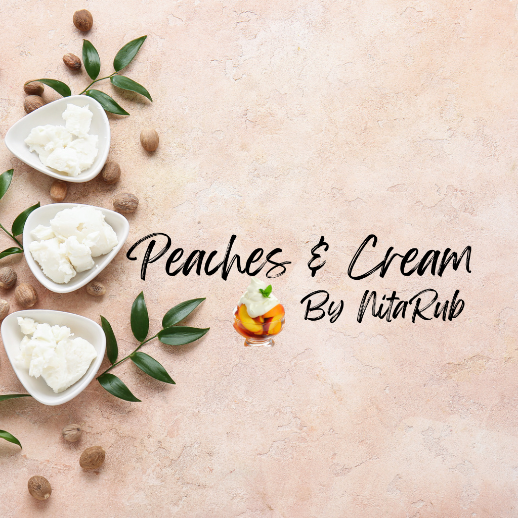 Peaches & Cream All Natural Whipped Shea Butter
