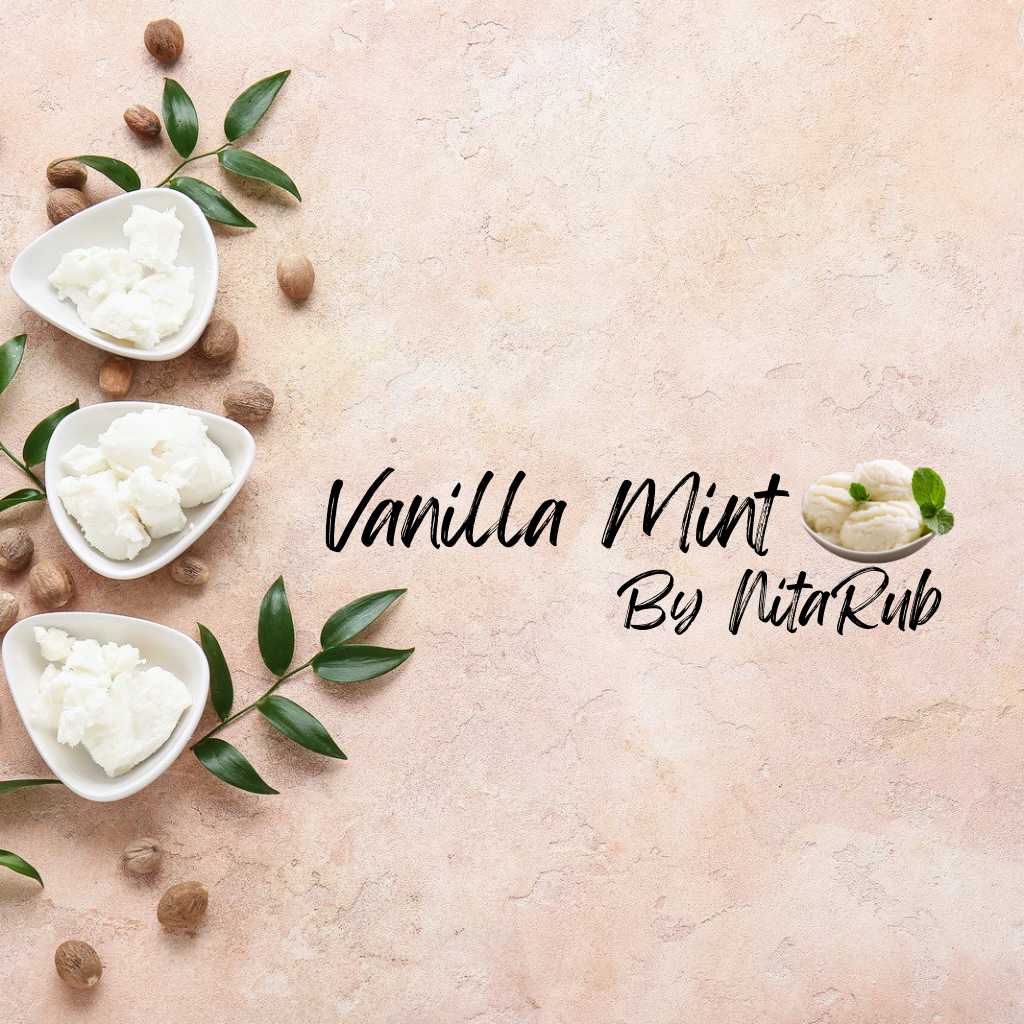 Vanilla Mint All Natural Whipped Shea Butter