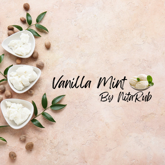 Vanilla Mint All Natural Whipped Shea Butter